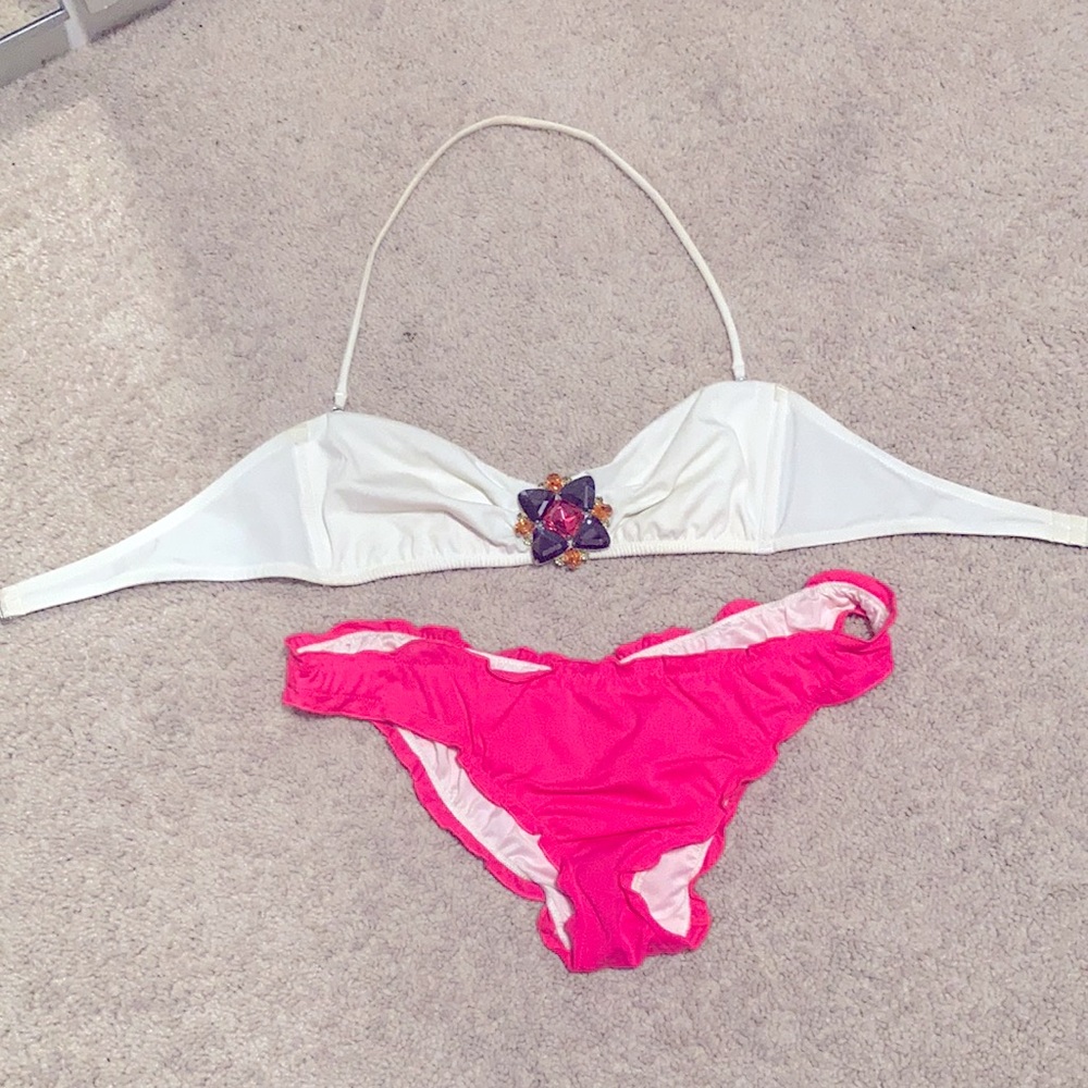 Three Piece Swimwear! Vintage Victoria Secret!
